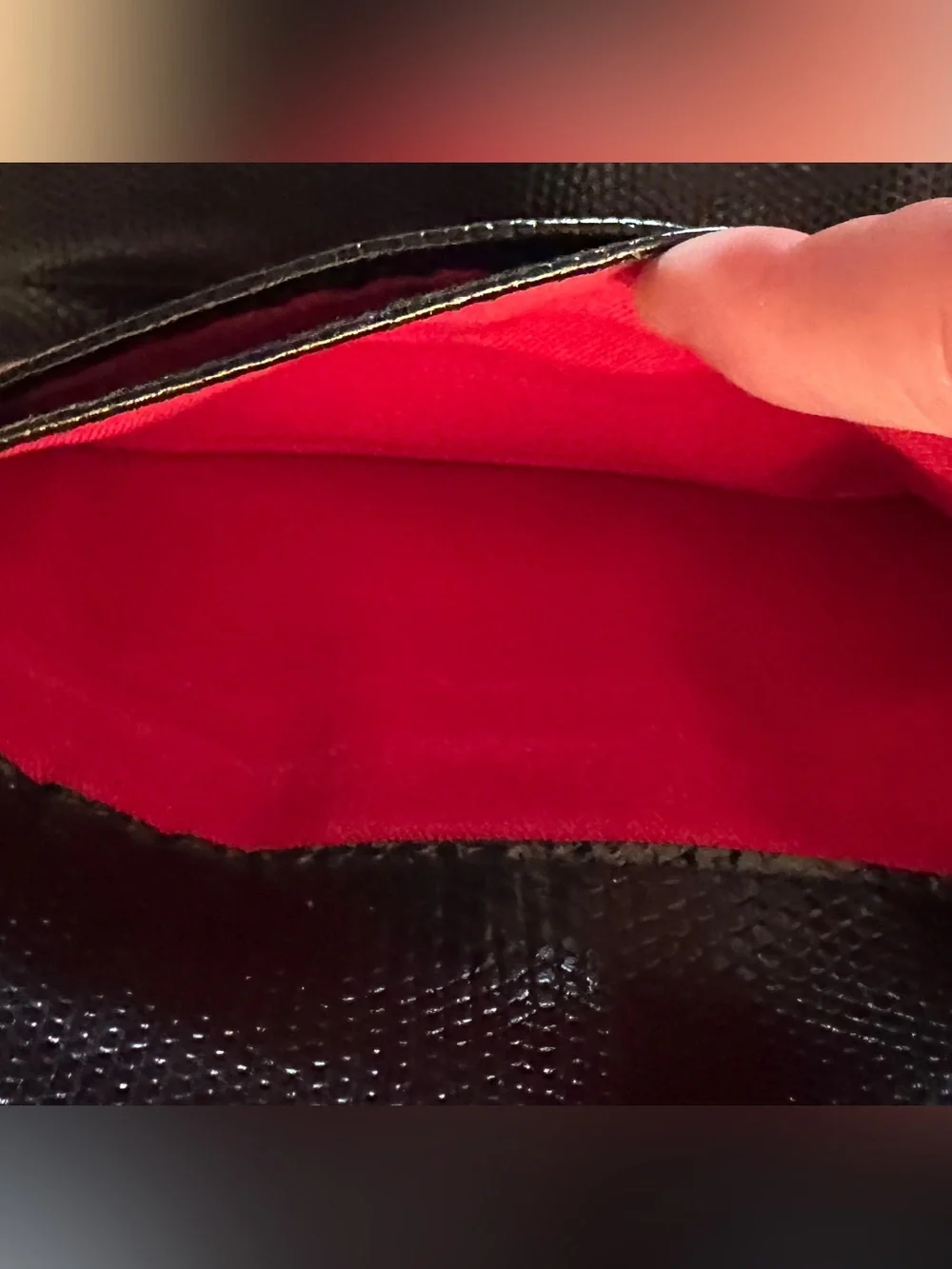 DOONEY & BOURKE BLACK SNAKESKIN-EMBOSSED LEATHER CONTINENTAL CLUTCH